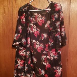 Flower cardigan